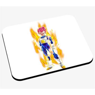  Tapis de souris Dragon ball super vegeta super saiyan cheveux rose aura de 