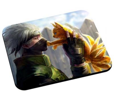  Tapis de souris Kakashi avec naruto petits renard manga ninja kawai 