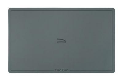 TUCANO  Desk Pad Tapis de Sol en n&eacute;opr&egrave;ne pour HomeOffice Gris fonc&eacute;