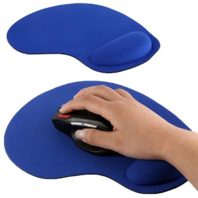 YONIS Tapis Souris Pc Repose Poignet Ergonomique Anti D&eacute;rapant Ultra Fin Bleu 
