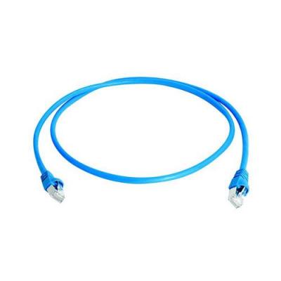 TELEGARTNER Teleg&auml;rtner patch cable CAT 7&nbsp;&deg;F-STP LSZH 0.5&nbsp;m Blue
