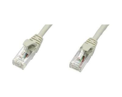 TELEGARTNER Teleg&auml;rtner 100008184 RJ45 C&acirc;ble r&eacute;seau, c&acirc;ble patch CAT 5e U/UTP 0.50 m gris ignifuge 1 pc(s)