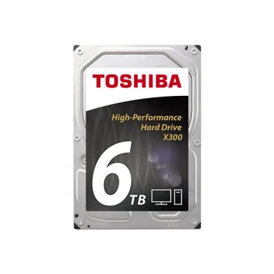 TOSHIBA  X300 Performance - Disque dur - 6 To - interne - 3.5"" - SATA 6Gb/s - 7200 tours/min - m&eacute;moire tampon : 128 Mo 