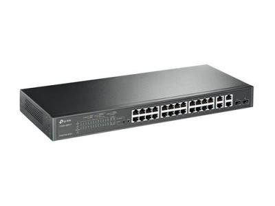 TP LINK TP-Link T1500-28PCT Switch 24 ports PoE + 4 ports Gigabit noir
