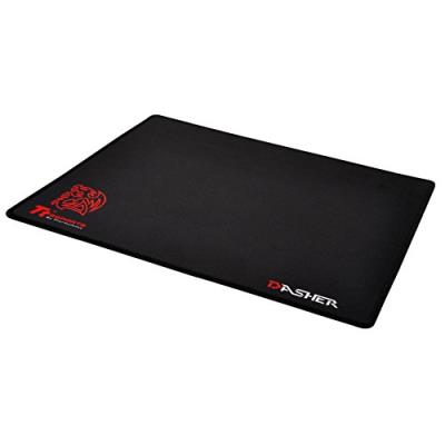 GENERIQUE TT ESPORTS Tapis de souris gamer Dasher - Noir - 360 x 300 x 4 mm