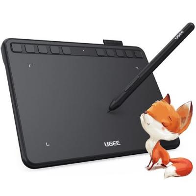 UGEE  S640 Tablette Graphique 6x4 Pouces avec Stylet Passif 8192 Niveaux Tablette &agrave; Dessin Num&eacute;rique Tactile pour D&eacute;butant 