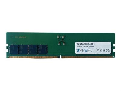 V7 DRAMS 2 V7 V74160016GBD module de m&eacute;moire 16 Go 1 x 16 Go DDR5 5200 MHz 