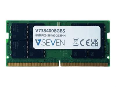 V7 DRAMS 2 V7 V7384008gbs Module De M&eacute;moire 8 Go 1 X Ddr5 4800 Mhz 