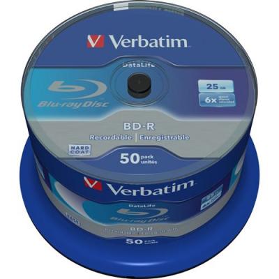  Verbatim DataLife - 50 x BD-R - 25 Go 6x - spindle 