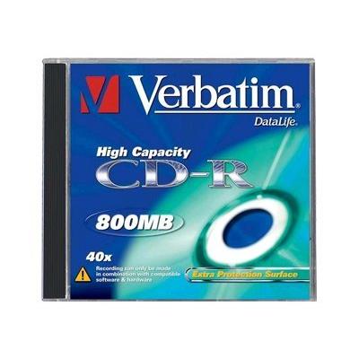  Verbatim DataLife - CD-R - 800 Mo 40x - bo&icirc;tier CD 