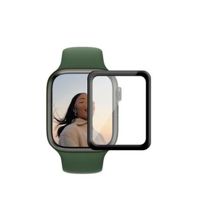  Verre tremp&eacute; 3D noir protection &eacute;cran totale int&eacute;grale APPLE WATCH s&eacute;rie&nbsp;7 41MM 