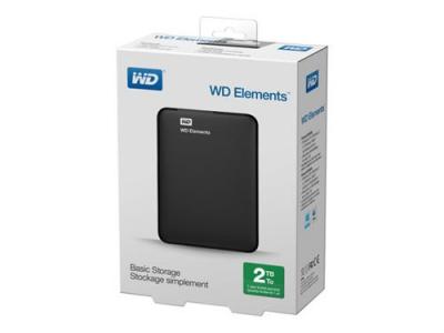  WD Elements Portable WDBU6Y0020BBK - Disque dur - 2 To - externe (portable) - USB 3.0 