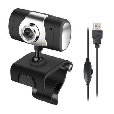 NON RENSEIGNE Webcam HD USB Avec microphone Pour PC de bureau d'ordinateur portable-Noir 