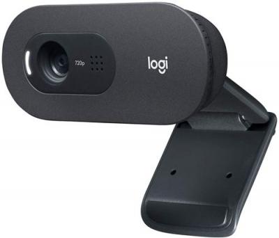 LOGITECH Webcam  C505 HD - USB HD 720p pour Ordinateur de Bureau et Ordinateur Portable, avec Microphone Longue Port&eacute;e, Compatible avec PC ou Mac 