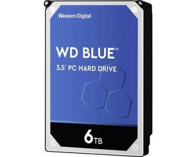 WESTERN DIGITAL Blue 6 TB Disque dur interne 8.9 cm (3.5) SATA III WD60EZAZ vrac