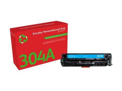 XEROX Everyday Toner Cyan compatible avec HP 304A (CC531A/ CRG-118C/ GPR-44C)