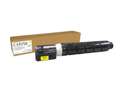 XEROX Toner -  - C-EXV58 - Jaune - 60000 pages - Compatible Canon
