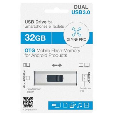  USB 3.0 Flash Drive M&eacute;moire pour PC/Smartphone/Tablette (Micro USB) 32 go