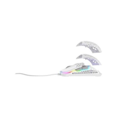 XTRFY Souris  M42W-RGB-WHITE Sans Fil Bluetooth USB 16000DPI Blanc