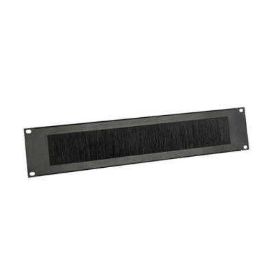 ADAM HALL  19"" Parts 87222 BRUSH - Panneau Rack acier 2 U avec Brosse