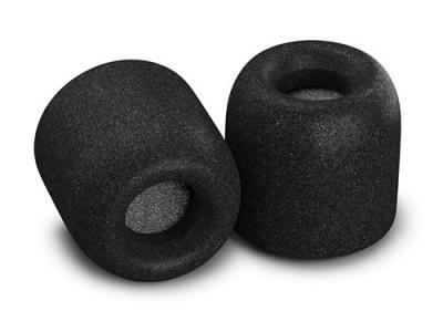COMPLY TX-200 Embouts de remplacement en mousse - Medium (3 Paires) Noir Isolation PLUS