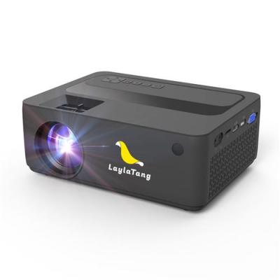 LAYLATANG Mini Vid&eacute;oprojecteur WiFi Bluetooth - 15000 Lumens -1080P Native -    V91 Projecteur Portable Compatible iOS/Android - 