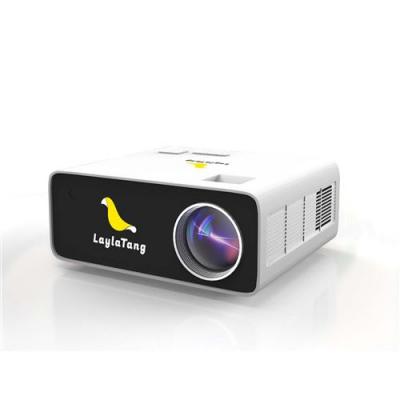 LAYLATANG [App int&eacute;gr&eacute;e & Correction Auto] Vid&eacute;oprojecteur Portable  25000Lm-Rotatif 240&deg;-Support 4K-WiFi6-Id&eacute;al Foot 2026 & Cin&eacute;ma 