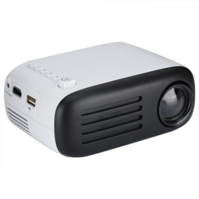 GENERIQUE Mini Home Portable Vid&eacute;oProjecteur YG200 Miniature 3D Bureau de Cin&eacute;ma Projection 100-240V Plug UE 