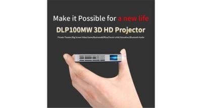 GENERIQUE Mini vid&eacute;oprojecteur intelligent dlp android wifi bluetooth 1080p home cin&eacute;ma hdmi @he055 