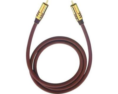 OEHLBACH KABEL Oehlbach NF - C&acirc;ble de subwoofer - RCA m&acirc;le pour RCA m&acirc;le - 8 m - rouge