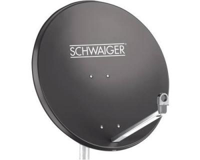 SCHWAIGER Antenne SAT 75 cm  SPI998.1 R&eacute;flecteur: aluminium anthracite