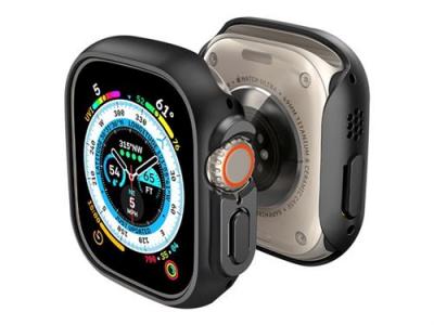 SPIGEN  Thin Fit&trade; Case Apple Watch Ultra (2) - 49 mm - Zwart
