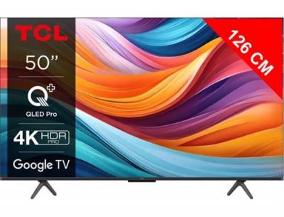 TCL TV LED 4K 126 cm 50T7B 