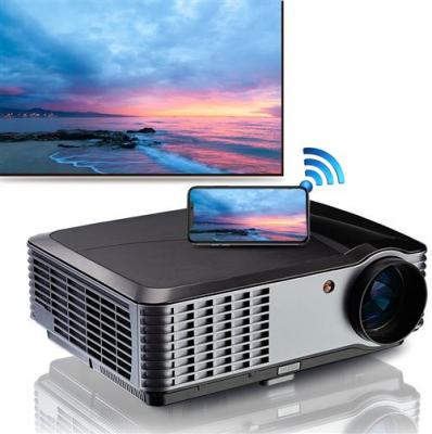  Vid&eacute;oprojecteur 1080P FULL HD Android WIFI Bluetooth FLZEN 300 4K Max pour Home cin&eacute;ma Bureau Ext&eacute;rieur 