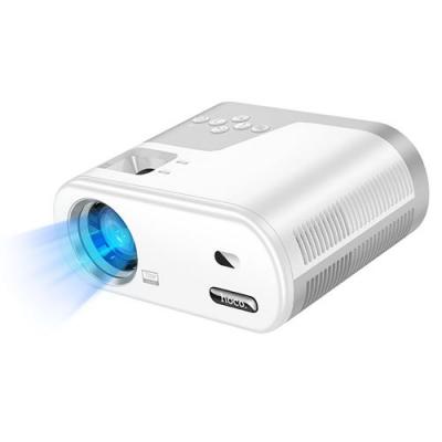 HOKO  Vid&eacute;oprojecteur Android HD 720p WiFi Bluetooth HDMI avec Applications Streaming Blanc