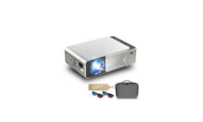  Vid&eacute;oprojecteur full hd led 4k 3500 lumens hdmi usb 1080p projecteur de cin&eacute;ma portable-rouge 