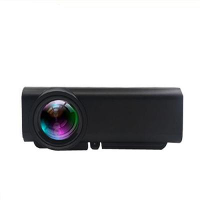 Videoprojecteur LED HD 1080P Compact Avec Haut-Parleurs Int&eacute;gr&eacute;s Et T&eacute;l&eacute;commande