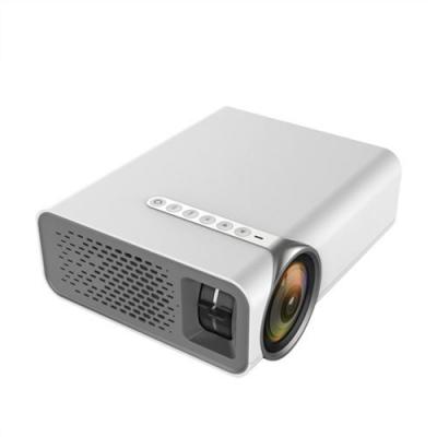YONIS Videoprojecteur LED Portable 1800LM HDMI USB VGA Home Cinema Multilingue Blanc Y