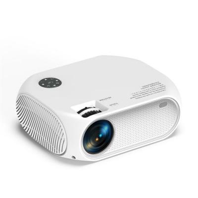  Vid&eacute;oprojecteur P58 - HD 720P, Avec deux haut-parleurs surround st&eacute;r&eacute;o,Wifi - blanc 