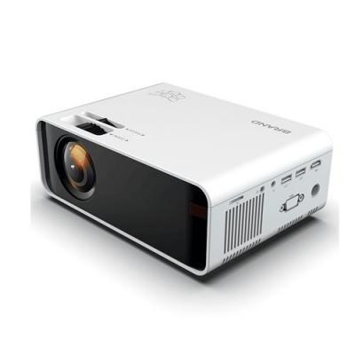 GENERIQUE Vid&eacute;oprojecteur W80 1Go+8Go LED LCD intelligent portable 4K Wifi 1080P HD 3D HDMI USB cin&eacute;ma maison -Blanc 