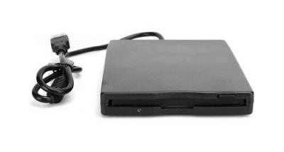 VSHOP lecteur de disquette 3,5 ""usb 2. 0 donn&eacute;es lecteur de disquette externe 1,44 mo pour ordinateur portable win 7-8-10 mac noir floppy 