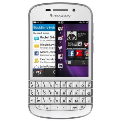 BLACKBERRY Q10, Blanc 