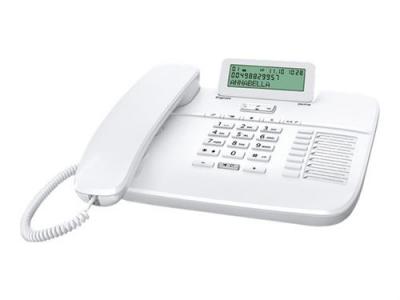 GIGASET  DA710 - T&eacute;l&eacute;phone filaire avec ID d'appelant - blanc 