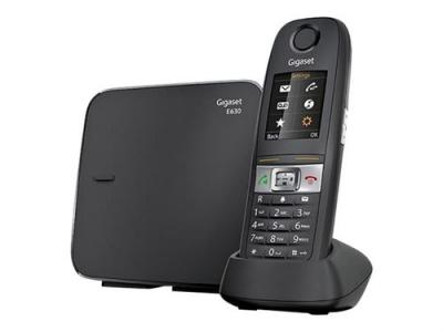 GIGASET  E630 - T&eacute;l&eacute;phone sans fil avec ID d'appelant - DECTGAP - noir