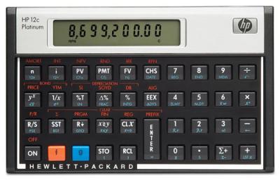 HP  Calculatrice 12c Platinum 
