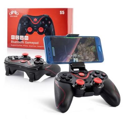 GENERIQUE Manette avec Support pour WIKO Highway Star Smartphone PC USB Bluetooth Jeux Video Joystick Precision Universel 