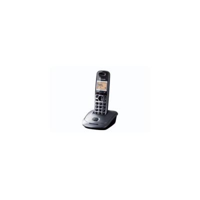 PANASONIC KX-TG2511JTM - T&eacute;l&eacute;phone sans fil avec ID d'appelant/appel en instance - DECTGAP - gris m&eacute;tallis&eacute; 