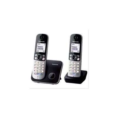 PANASONIC T&eacute;l&eacute;phone Sans Fil 2 Combin&eacute;s Ecran LCD R&eacute;tro&eacute;clair&eacute; 