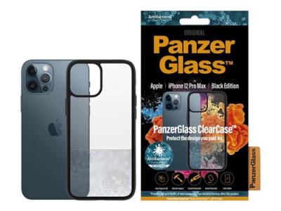 PanzerGlass ClearCase AntiBacterial iPhone 12 Pro Max - Noir