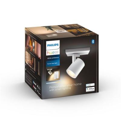 PHILIPS Runner Hue Spot avec Interrupteur Blanc -  Hue